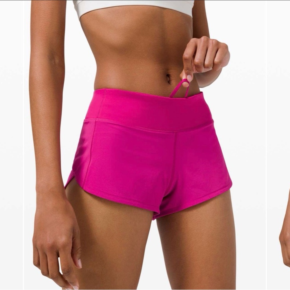 Lululemon Speed Up Shorts 2.5”. Ripened Raspberry. Size 6.